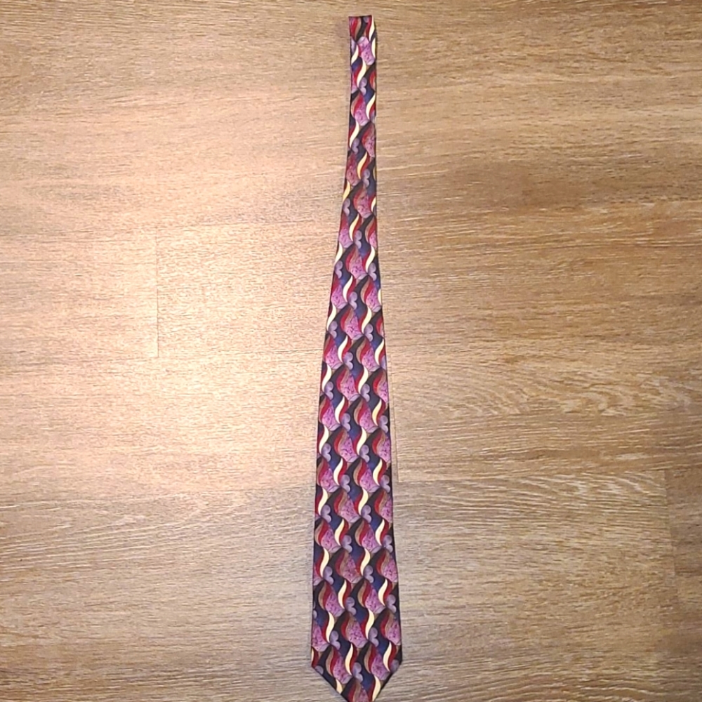 Jimmy V Men's Royal Multi-Color Tie 👔👌